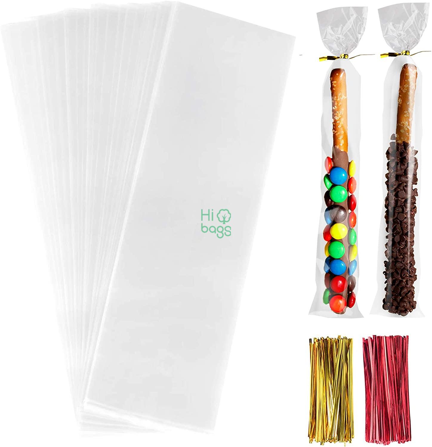 Cello Cellophane Treat Clear Long OPP Plastic Bags M
